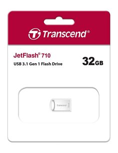 Memorie USB Transcend JetFlash 710, 32GB, Argintiu 2