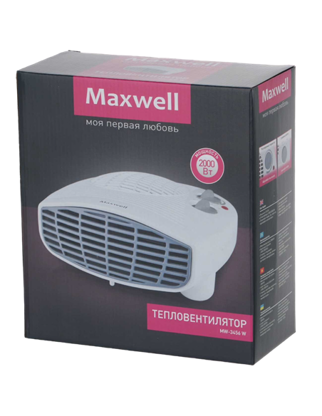 Aerotermă Maxwell MW-3456, 2000W, Alb