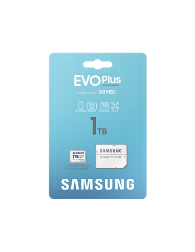 Card de Memorie Samsung EVO Plus MicroSDXC, 1024GB (MB-MC1T0SA/)
