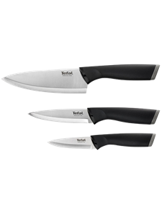 Set de Cuțite Tefal K221S375, Negru | Argintiu