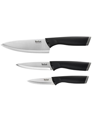 Set de Cuțite Tefal K221S375, Negru | Argintiu