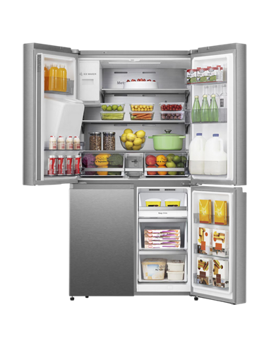 Frigider Hisense RQ760N4SASE, Oțel inoxidabil