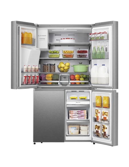 Frigider Hisense RQ760N4SASE, Oțel inoxidabil