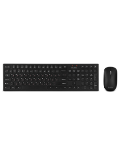 Set Tastatură + Mouse SVEN KB-C2550W, Fără fir, Negru