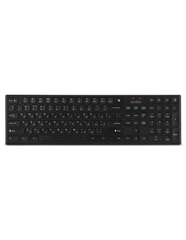 Set Tastatură + Mouse SVEN KB-C2550W, Fără fir, Negru