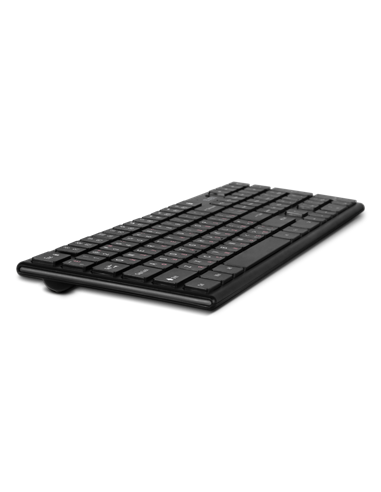 Set Tastatură + Mouse SVEN KB-C2550W, Fără fir, Negru