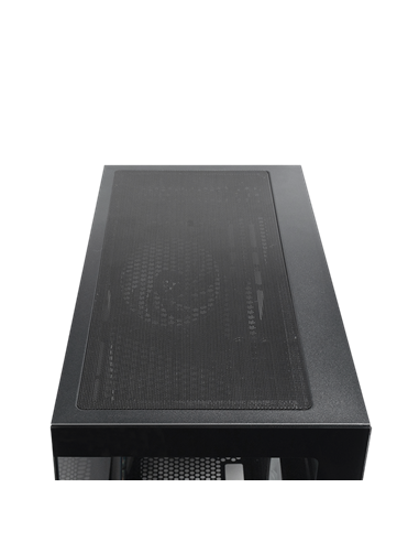 Компьютерный корпус Chieftec Vista, Midi-Tower, Без блока питания, Чёрный