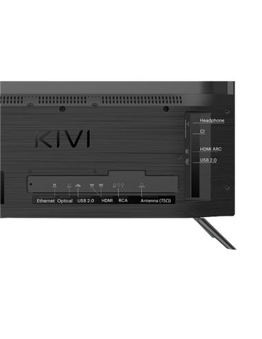 24" LED SMART TV KIVI 24H710QB, 1366x768 HD, Google TV, Negru