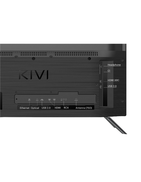 24" LED SMART TV KIVI 24H710QB, 1366x768 HD, Google TV, Negru