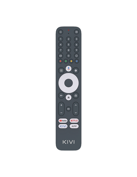 24" LED SMART Телевизор KIVI 24H710QB, 1366x768 HD, Google TV, Чёрный