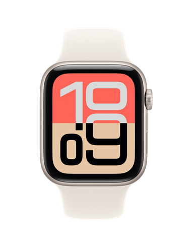 Ceas inteligent Apple Watch SE 3, 44mm, Starlight