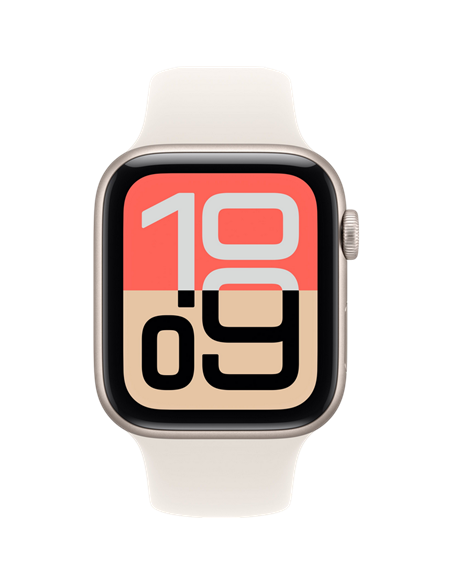 Ceas inteligent Apple Watch SE 3, 44mm, Starlight