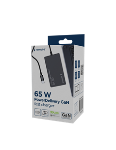 Adaptor de rețea universal Gembird NPA-AC-PDQC65-01, 65W 2