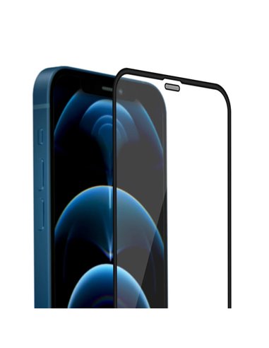 Защитное стекло Nillkin iPhone 12 mini PC Full - Tempered Glass, Чёрный