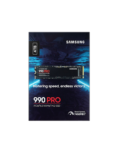Накопитель SSD Samsung 990 PRO, 4000Гб, MZ-V9P4T0BW