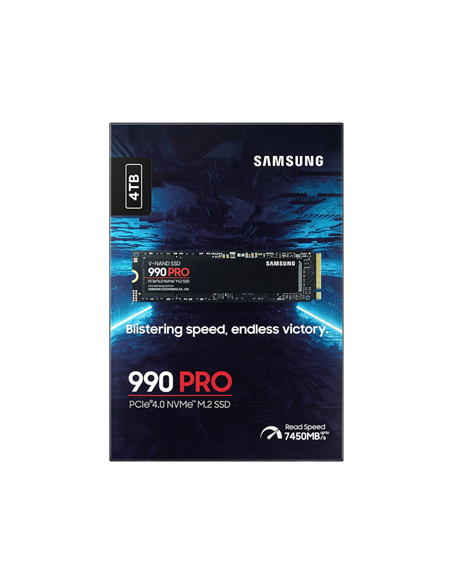 Накопитель SSD Samsung 990 PRO, 4000Гб, MZ-V9P4T0BW