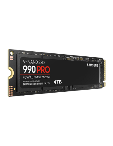 Накопитель SSD Samsung 990 PRO, 4000Гб, MZ-V9P4T0BW