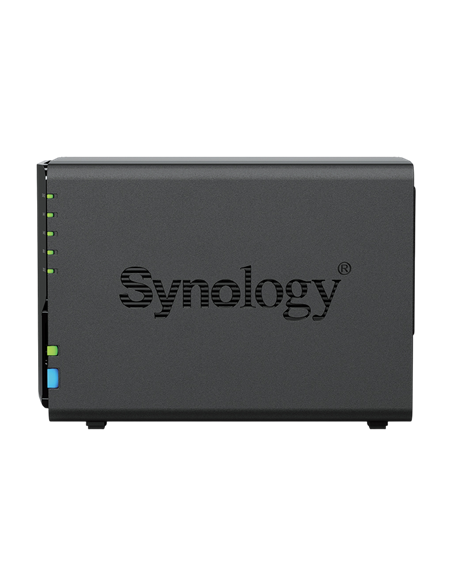 Сетевое хранилище SYNOLOGY DS225+, Черный