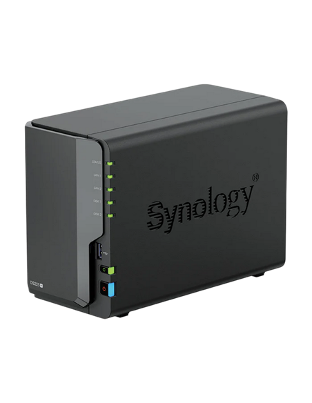 Сетевое хранилище SYNOLOGY DS225+, Черный