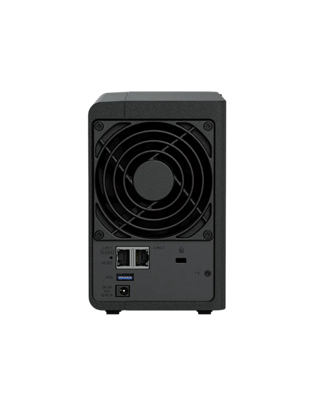 Сетевое хранилище SYNOLOGY DS225+, Черный