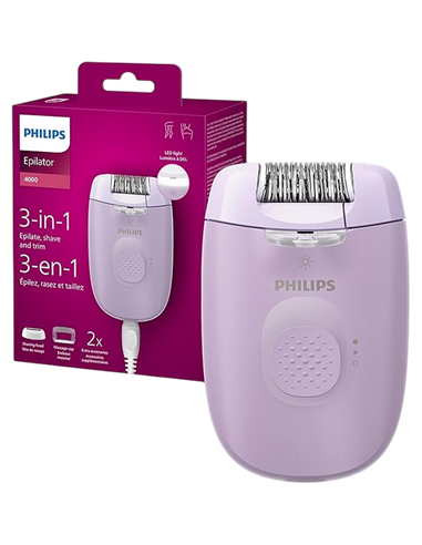 Epilator Philips BRE237/00, Violet