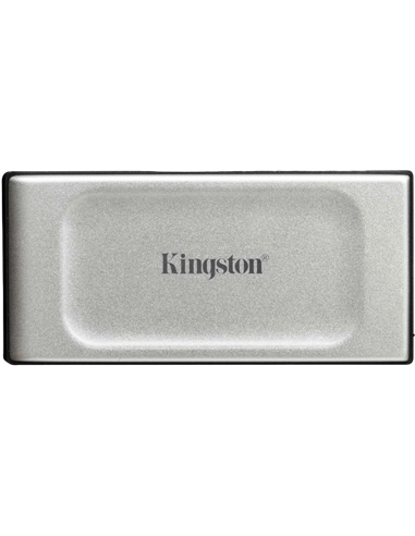 Внешний портативный SSD накопитель Kingston XS2000, 1 ТБ, Серебристый (SXS2000/1000G)