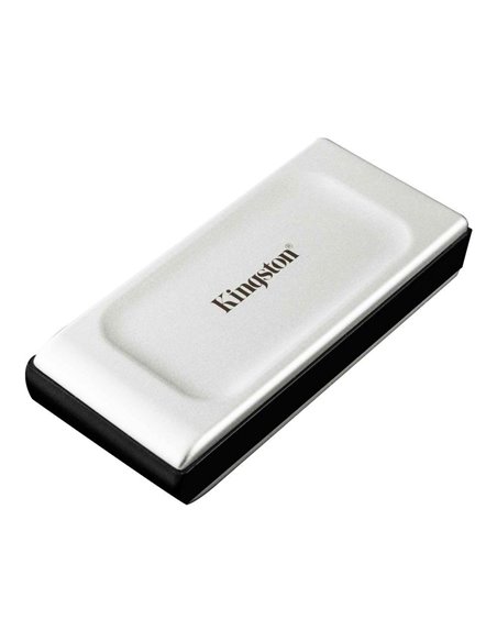 SSD portabil extern Kingston XS2000, 1 TB, Argintiu (SXS2000/1000G)