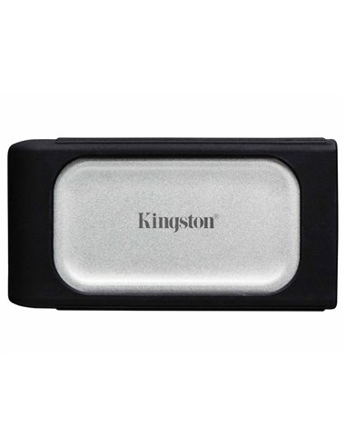 SSD portabil extern Kingston XS2000, 1 TB, Argintiu (SXS2000/1000G)
