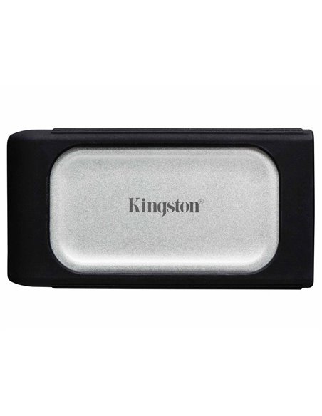 SSD portabil extern Kingston XS2000, 1 TB, Argintiu (SXS2000/1000G)