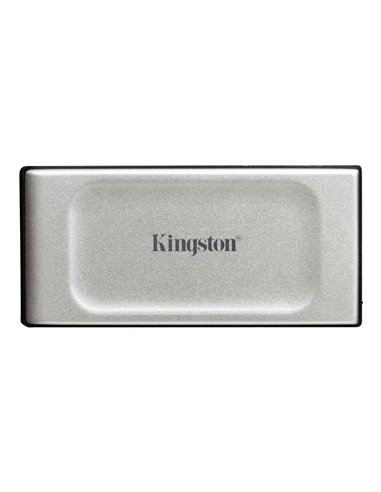 SSD portabil extern Kingston XS2000, 1 TB, Argintiu (SXS2000/1000G)