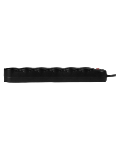 Prelungitor electric SVEN SF-06E, 6 Prize, 1,8m, Negru