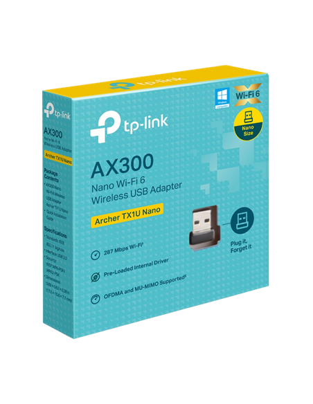 Adapter USB  TP-LINK Archer TX1U Nano
