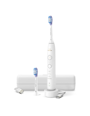 Periuța de dinți electrică sonică Philips HX7420/02, Alb