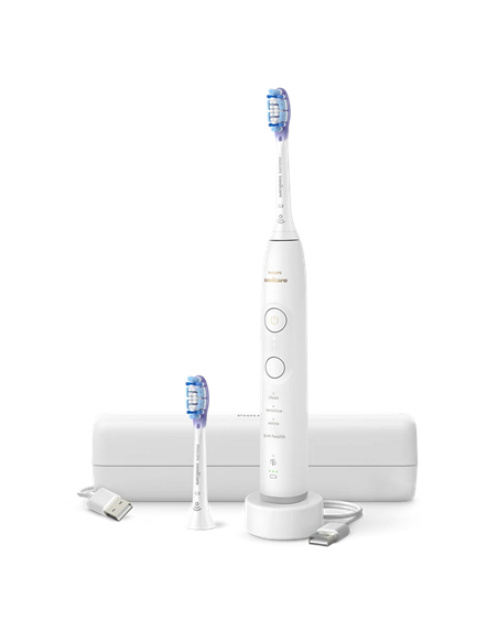 Электрическая звуковая зубная щетка Philips HX7420/02, Белый