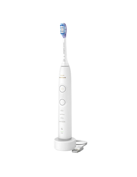 Periuța de dinți electrică sonică Philips HX7420/02, Alb