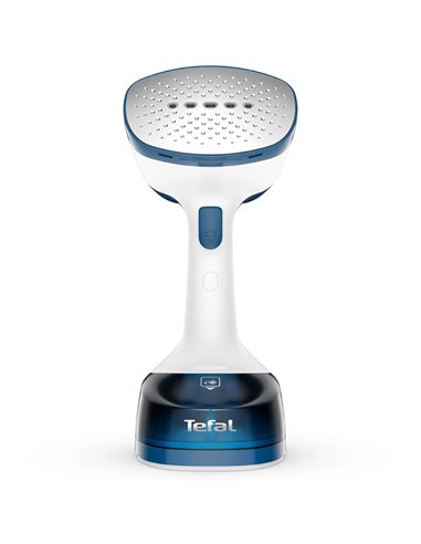Aparat de călcat vertical cu aburi Tefal DT7130E1, Albastru | Alb