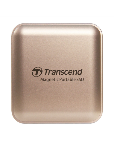 SSD portabil extern Transcend ESD420, 2 TB, Aur Roz (TS2TESD420G)
