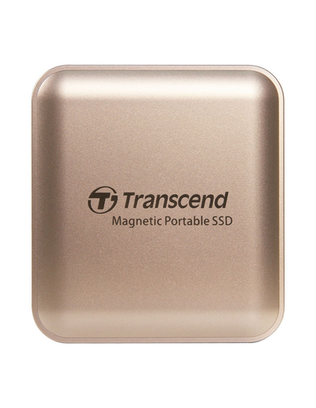 SSD portabil extern Transcend ESD420, 2 TB, Aur Roz (TS2TESD420G)