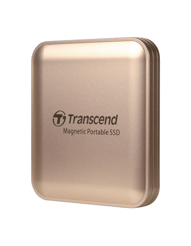 SSD portabil extern Transcend ESD420, 2 TB, Aur Roz (TS2TESD420G)