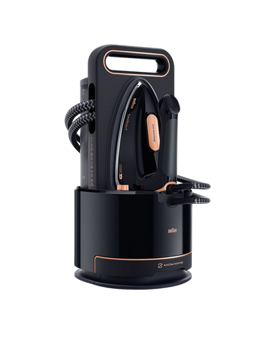 Утюг с парогенератором Braun IS9090BK, 2700Вт, Чёрный