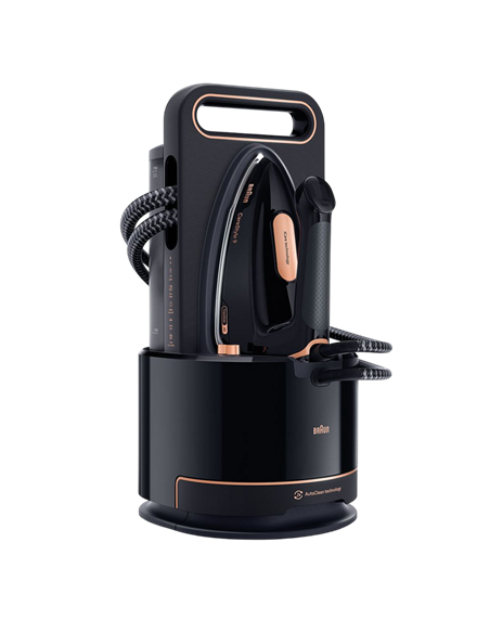 Утюг с парогенератором Braun IS9090BK, 2700Вт, Чёрный