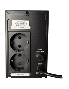 UPS  Ultra Power  UPS650ME 650VA//360W (3 steps of AVR, CPU controlled) LED Indicators, 2*Schuko sockets, metal case 2