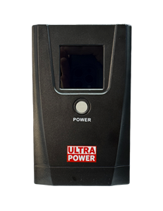 UPS  Ultra Power  650VA//360W (3 steps of AVR, CPU controlled) metal case, LCD display 2