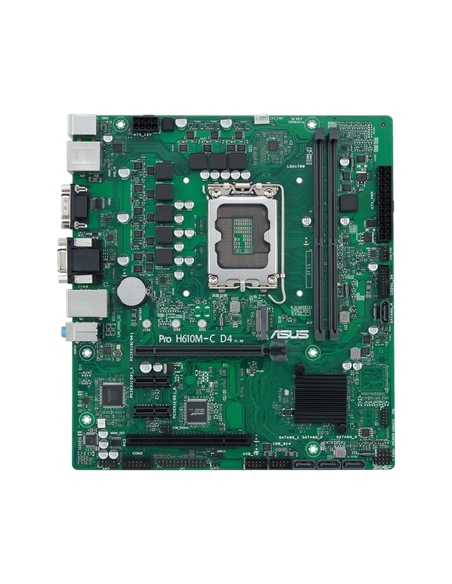 Placă de bază ASUS PRO H610M-C D4-CSM, LGA1700, Intel H610, Micro-ATX