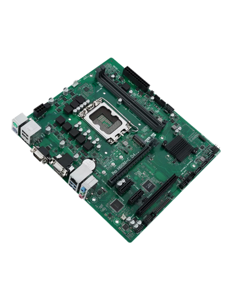 Материнская плата ASUS PRO H610M-C D4-CSM, LGA1700, Intel H610, Micro-ATX