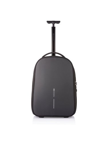 Дорожный рюкзак Bobby Trolley, 17", Полиуретан, Чёрный