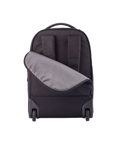 Rucsac de călătorie Bobby Trolley, 17", Poliuretan, Negru