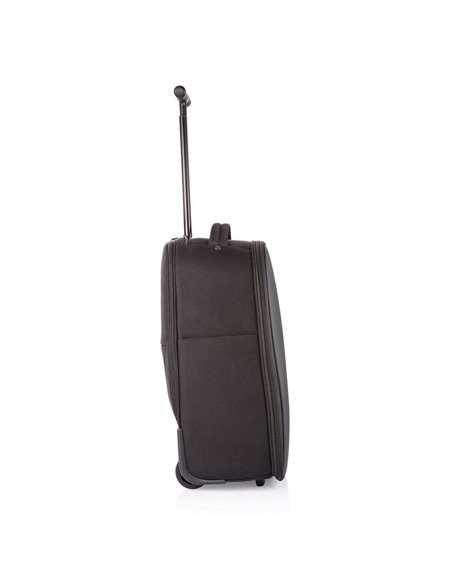 Дорожный рюкзак Bobby Trolley, 17", Полиуретан, Чёрный