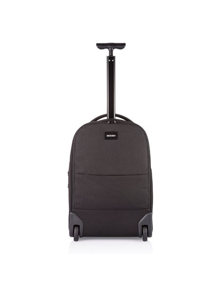 Дорожный рюкзак Bobby Trolley, 17", Полиуретан, Чёрный