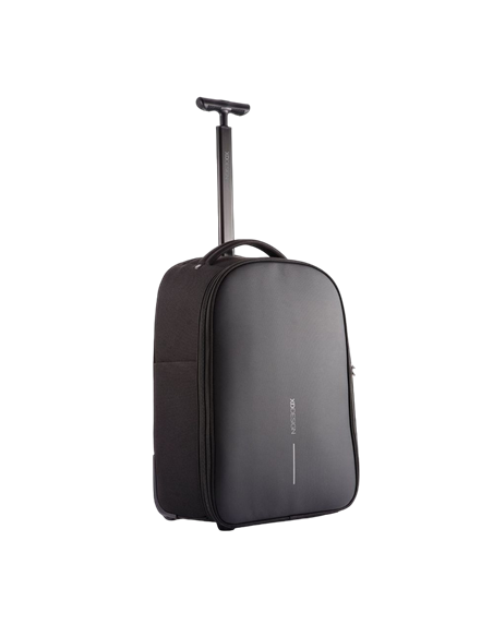 Rucsac de călătorie Bobby Trolley, 17", Poliuretan, Negru